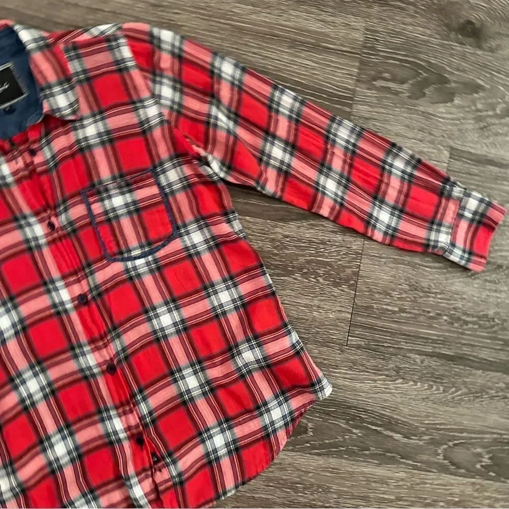 Rails Red Plaid Button Down - Picture 4 of 7